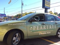 Peartree Vehicle Lettering  Clean looking cut vinyl